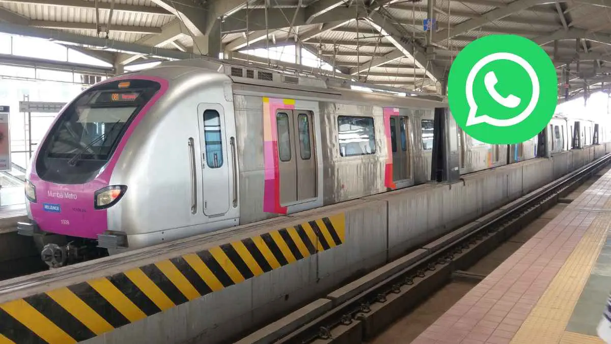 Mumbai Metro One Launches India’s 1st WhatsApp-Based Pass On Versova-Andheri-Ghatkopar Route