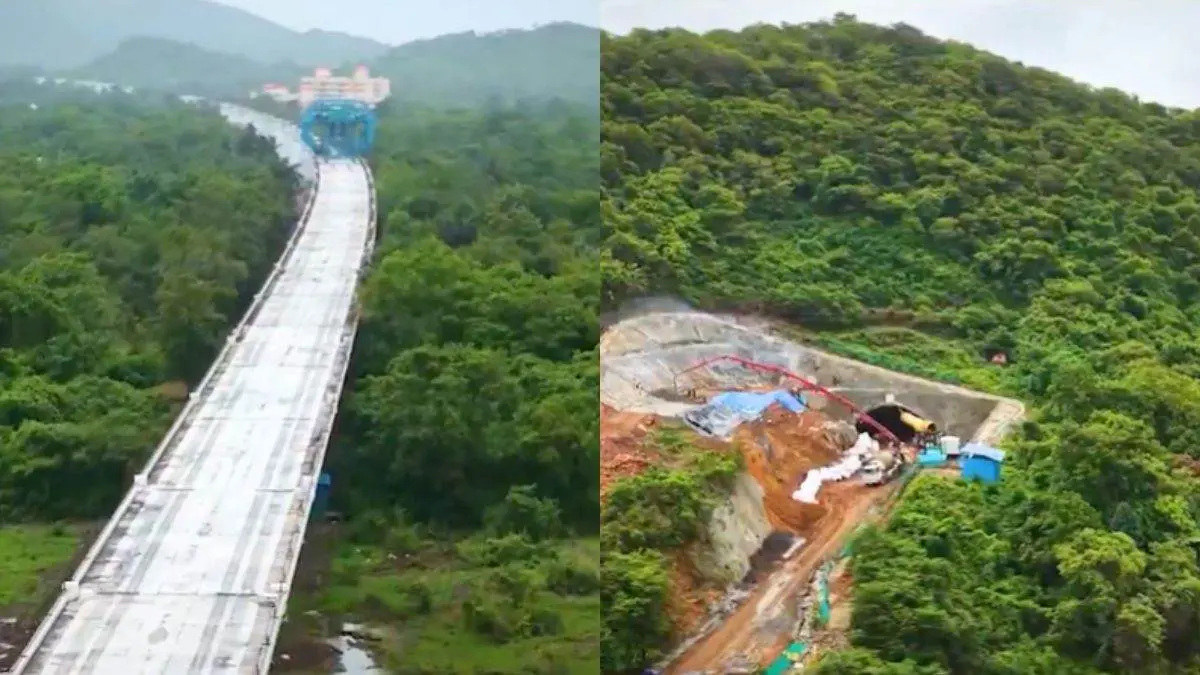 Mumbai-Ahmedabad Bullet Train: Over 100 Km Work Complete Across Scenic Terrain, See Video