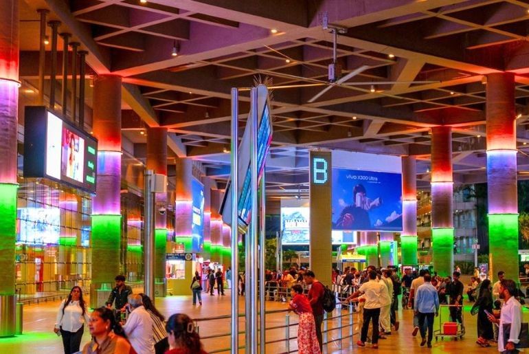 Mumbai Airport Independence Day