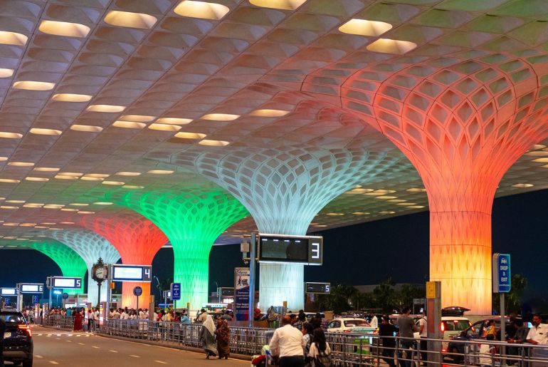 Mumbai Airport Independence Day
