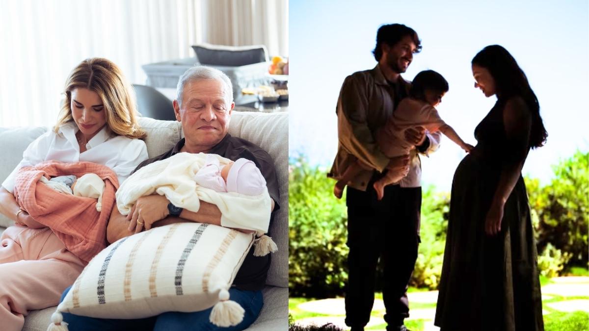 Princess Iman Of Jordan Welcomes Twin Daughters; Queen Rania Shares First Photos