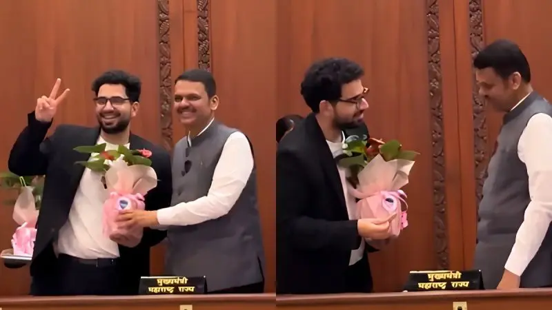 Video: Samay Raina’s ‘Can I Have A Biscuit?’ Moment With CM Fadnavis Leaves Internet In Splits!