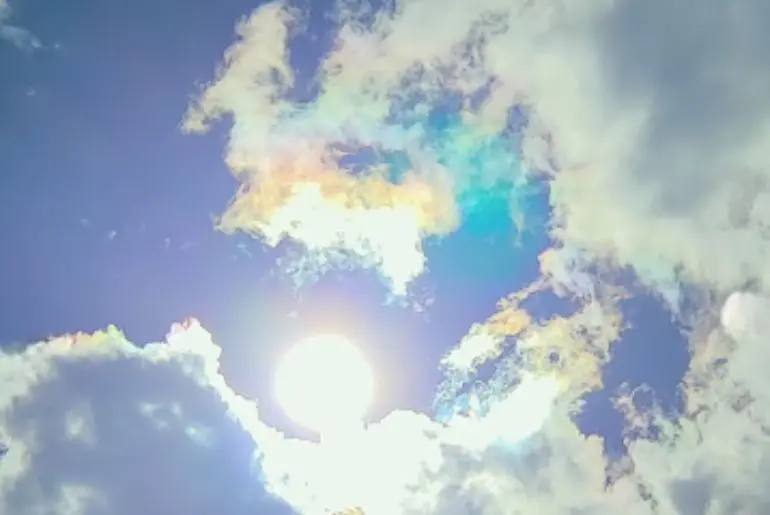 Rainbow Clouds Ladakh