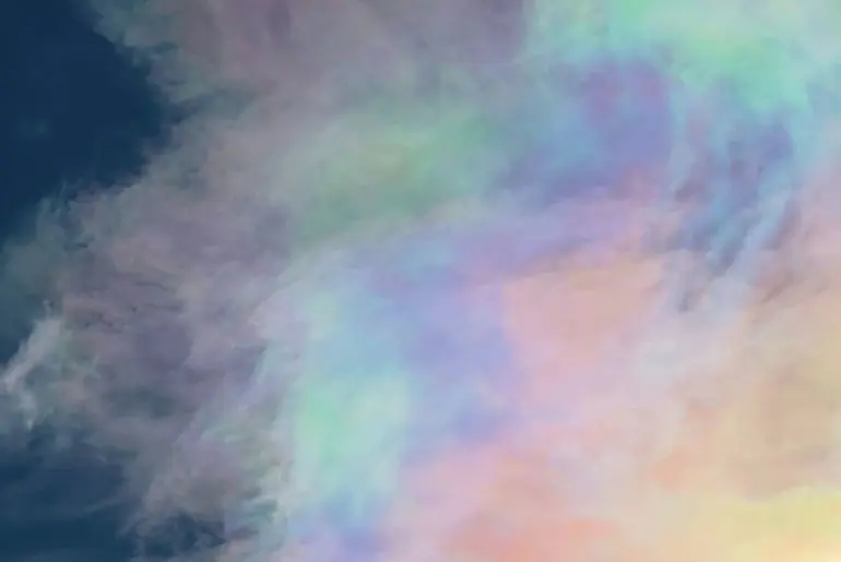 Rainbow Clouds Ladakh