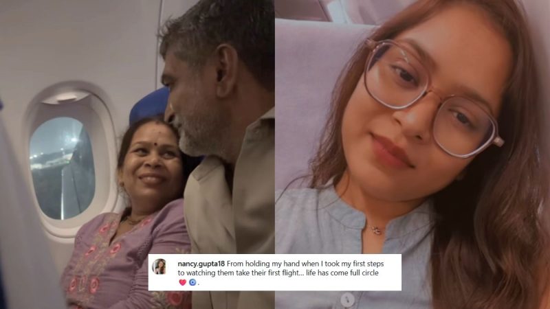 “Life Has Come Full Circle,” Daughter Takes Parents On Their 1st Flight In Heartwarming Video