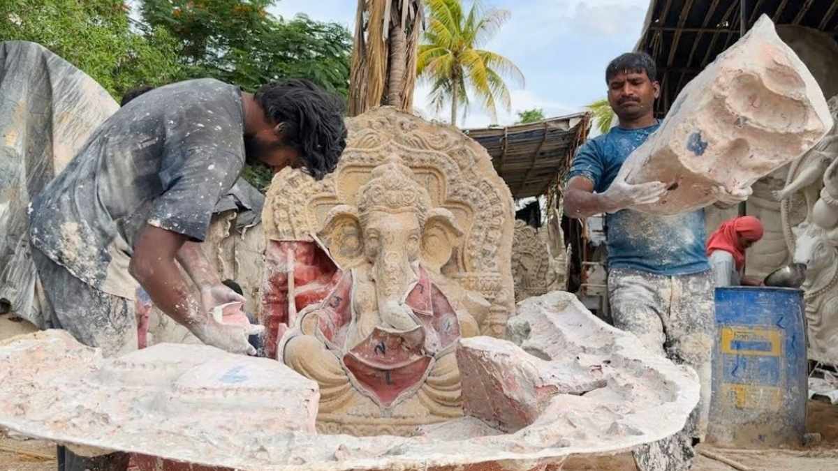Ahead Of Ganeshotsav, Mumbai’s PoP Ganesha Idols Spark Environmental Concerns Again 
