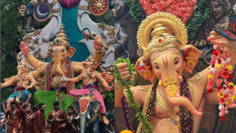 Rain, Dhol And Bappa! Mumbai’s Ganpati Aagman Turns Into A Divine Moment