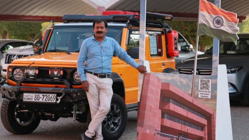 135 Countries & 2,50,000 Km, This Indian Expat In Kuwait Is Set To Embark On 600-Day Global Travel!
