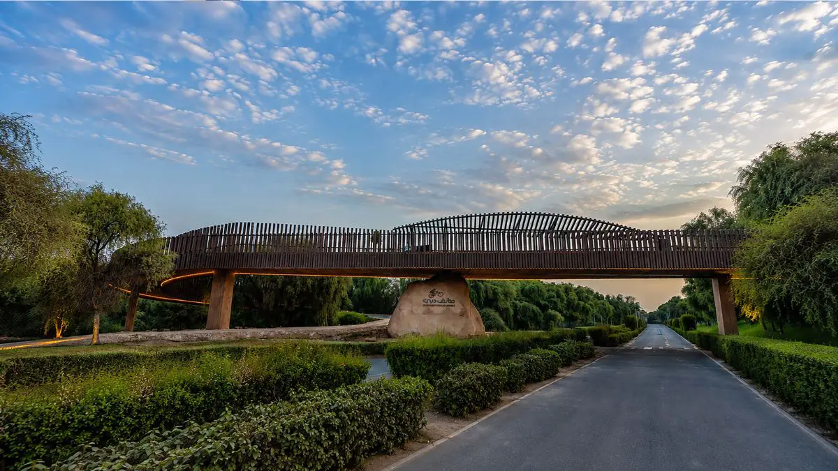 Dubai’s Mushrif National Park Gets New 102 M Bridge With Dedicated Lanes For Bikers & Hikers