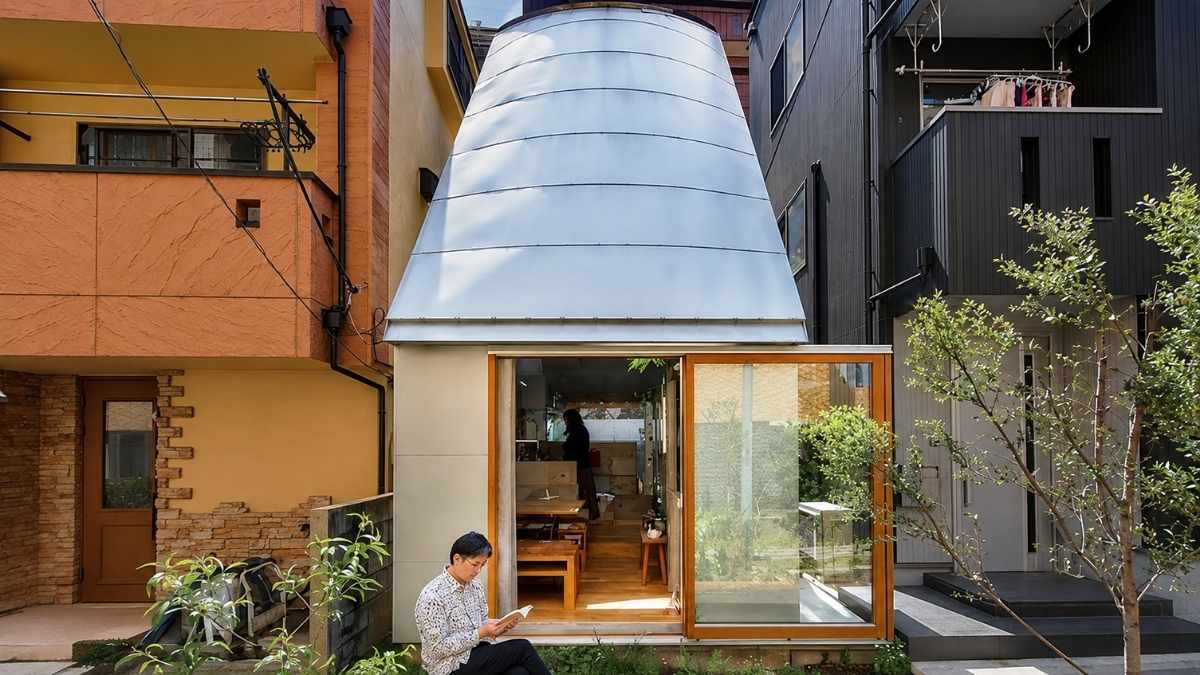 This Tiny Tokyo Home Is Just 19 Sq Metres, Yet It Has A Garden, Skylights And An Open-Air Bath