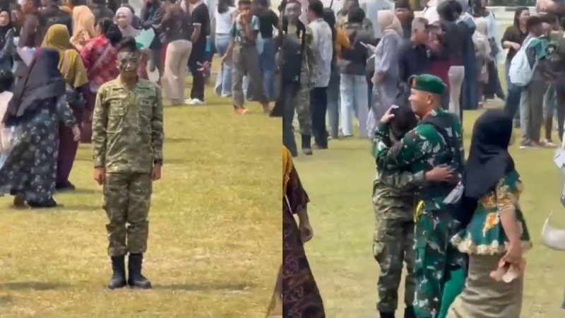 Viral Video: No One Greets Soldier At Graduation, Until Commander’s Next Move Leaves Him In Tears