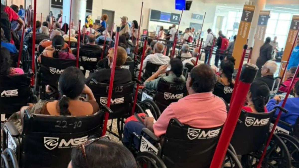 Are Indians Misusing Airport Wheelchairs? Viral Photo Of India-Bound Flight Sparks Debate Online