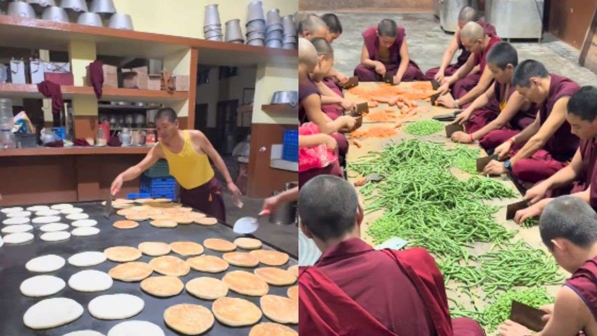 Chura Baklap To Biryani & Chapatis; Here’s What Buddhist Monks Eat Daily In Monasteries