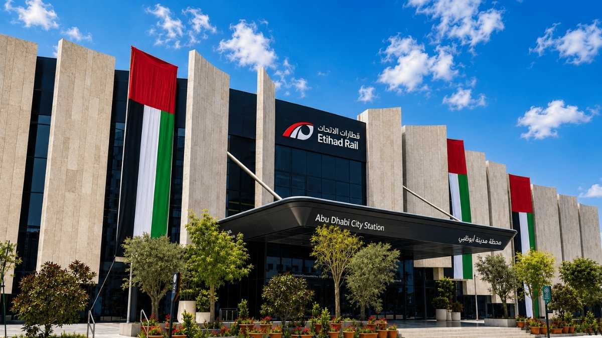 Dubai To Get 4 Etihad Rail Stations, 2 For Abu Dhabi High-Speed Link