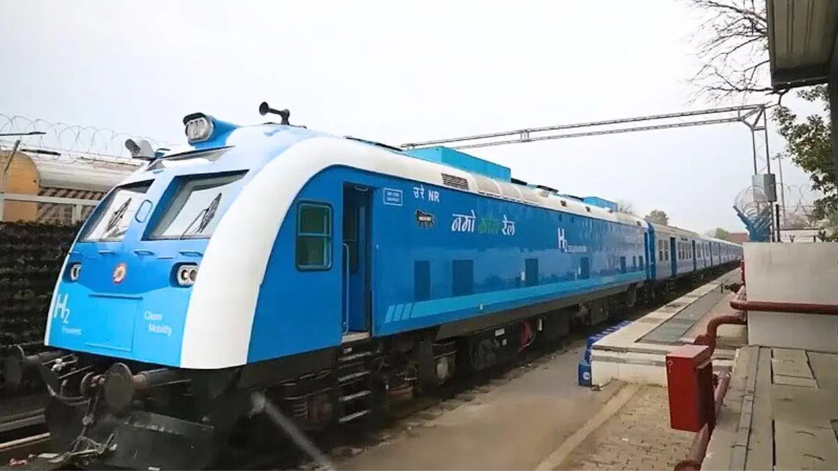India’s First Hydrogen Train To Run Between Jind & Delhi? Indian Railways Plans Extension