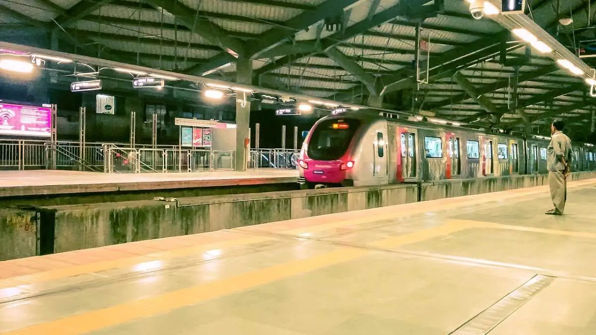 Mumbai’s Highest Metro Station Is 96% Ready; Nanasaheb Dharmadhikari Station Nears Completion