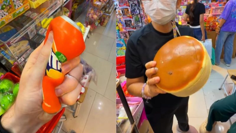 Butter, Soda & Even Cakes Turn Squishy At This Quirky Thailand Toy Market