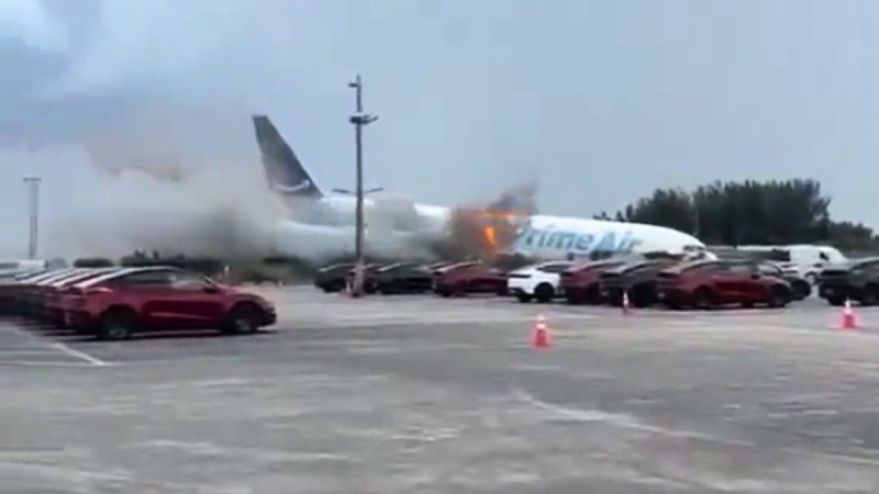 Boeing 767 Cargo Plane Crashes At Miami Airport; 5 Killed, 5 Injured