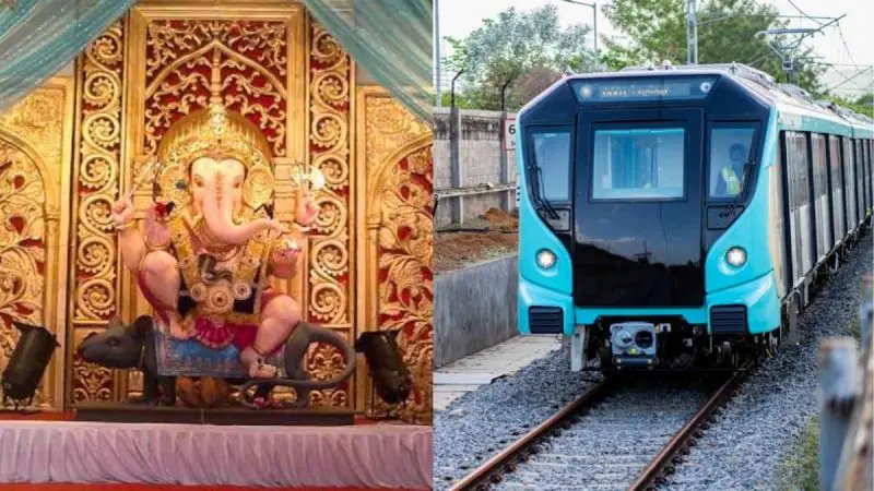 Mumbai Metro Ganeshotsav