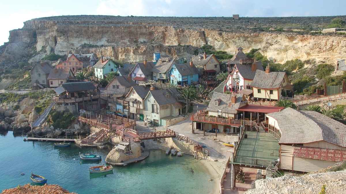 Step Inside Popeye Village, Malta’s Colourful Movie Set By The Sea That’s Now A Tourist Favourite