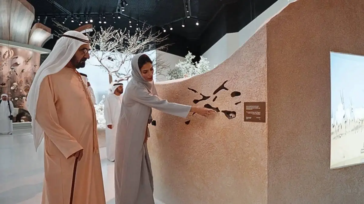 Sheikh Mohammed Visits Abu Dhabi’s Natural History Museum, Says Museums Invest In Humanity’s Future