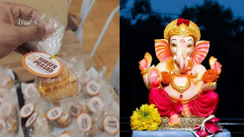 Why Only Modaks? Offer Bappa Mini Burgers For ₹60 This Ganesh Chaturthi