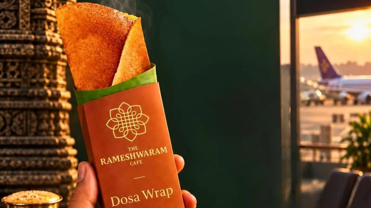 In A Rush At Bengaluru Airport? The Rameshwaram Cafe Now Has Fresh Dosa Wraps For Travellers