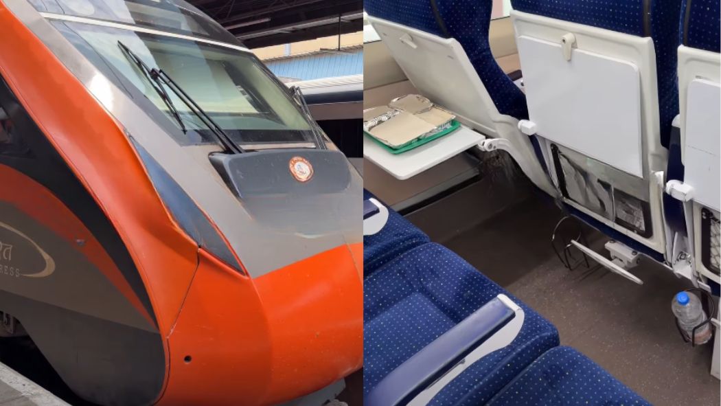 Vande Bharat Littering Video Goes Viral, Influencer Calls Out Passengers’ Civic Sense