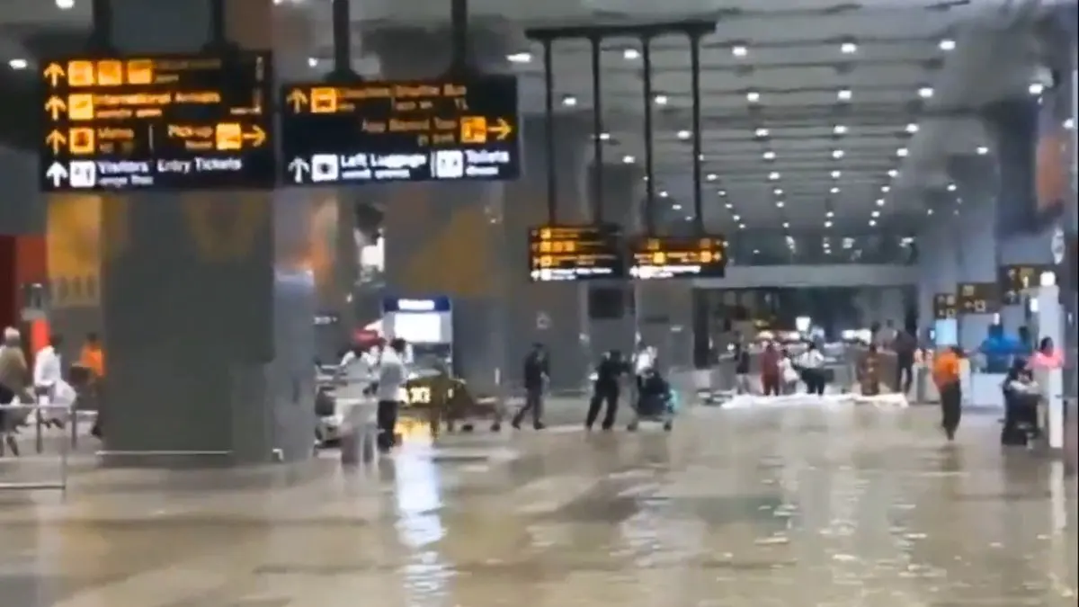 Delhi Rain Alert: IndiGo Warns Flyers Of Flight Delays As Waterlogging Hits Airport Roads