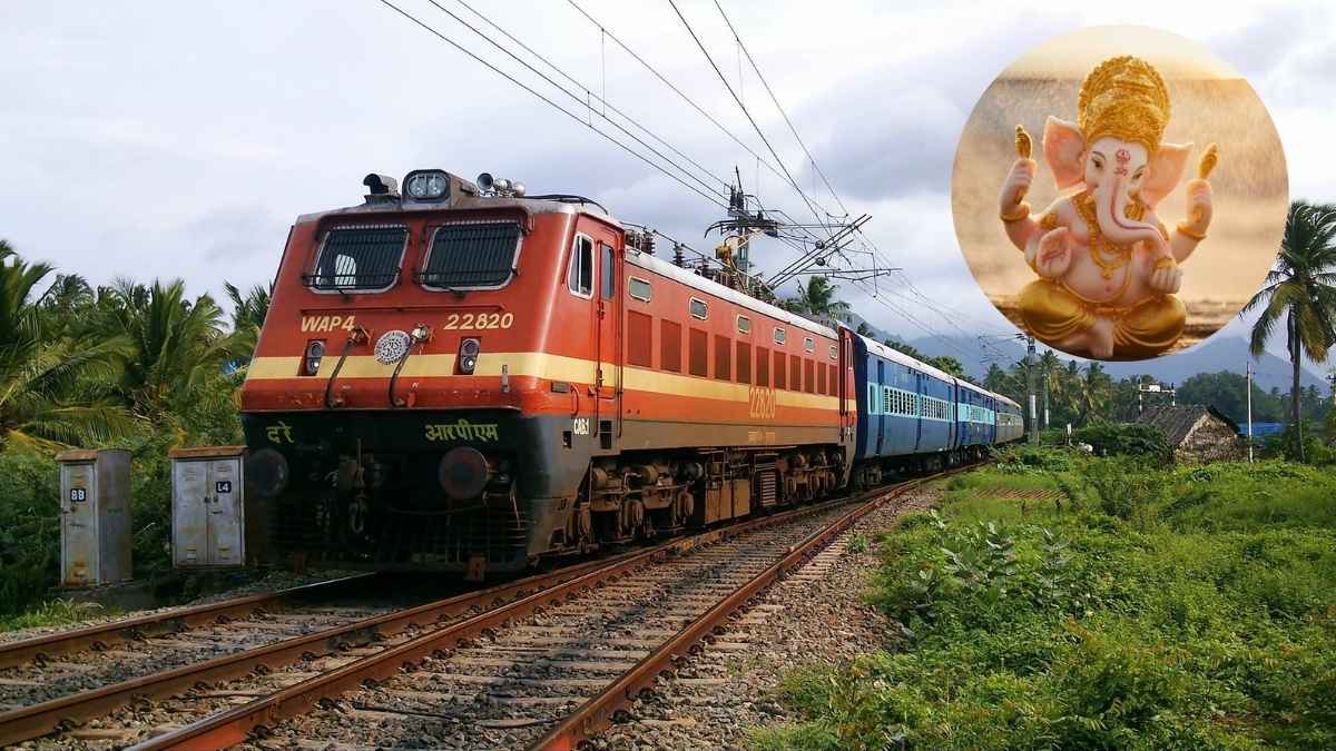 Ganesh Chaturthi Travel Rush: 386 Trains & 5,743 Special Buses Added Across Maharashtra