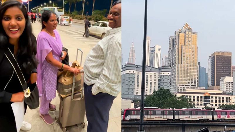 Daughter Surprises Parents With Malaysia Trip; Uses ‘Adult Money’ To Bring Smiles On Their Faces
