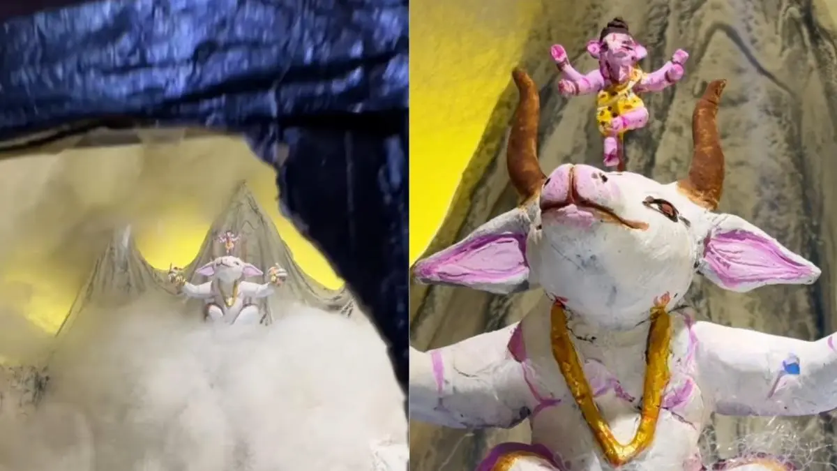 Mumbai’s Smallest Ganesha Idol Is 1 Inch Tall And Hidden Inside A Shivling At This Ganpati Pandal