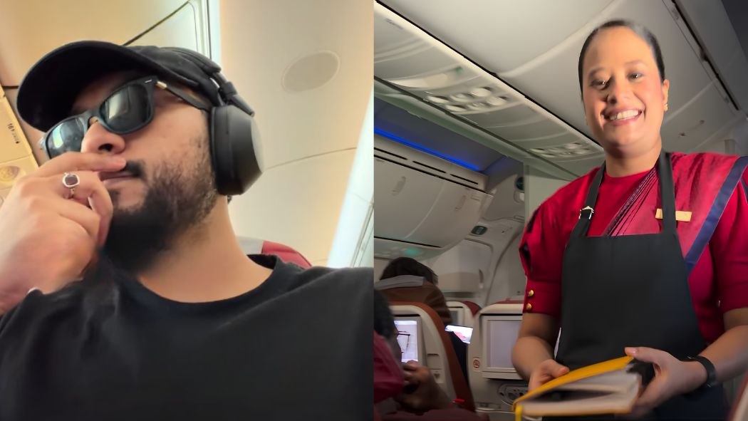 Introvert Creator Asks Air India Air Hostess To Write Him A Letter; Her Response Wins Hearts