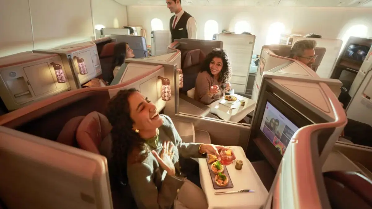 Air India Gives Business Class Dining A Fancy Upgrade With Multi-Course Meals; Details Inside
