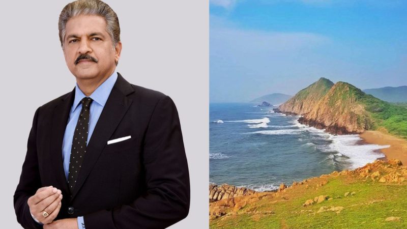 Anand Mahindra Is All Praise For A Beach In Vizag; Calls Its Rugged Beauty “Compelling”