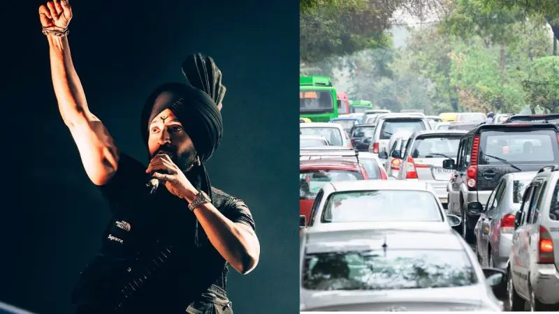 Going To Diljit Dosanjh’s Delhi Concert? Check Roads To Avoid, Traffic Diversions & Metro Routes