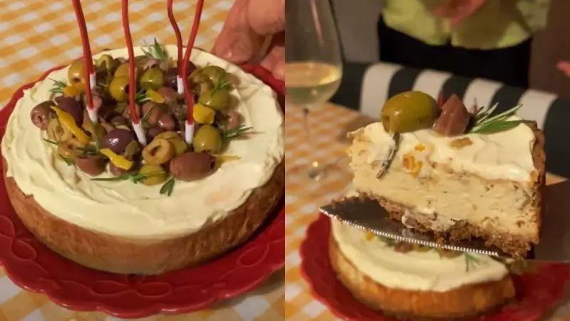 What Happens When You Turn A Dirty Martini Into A Cheesecake? This Foodie Just Found Out!