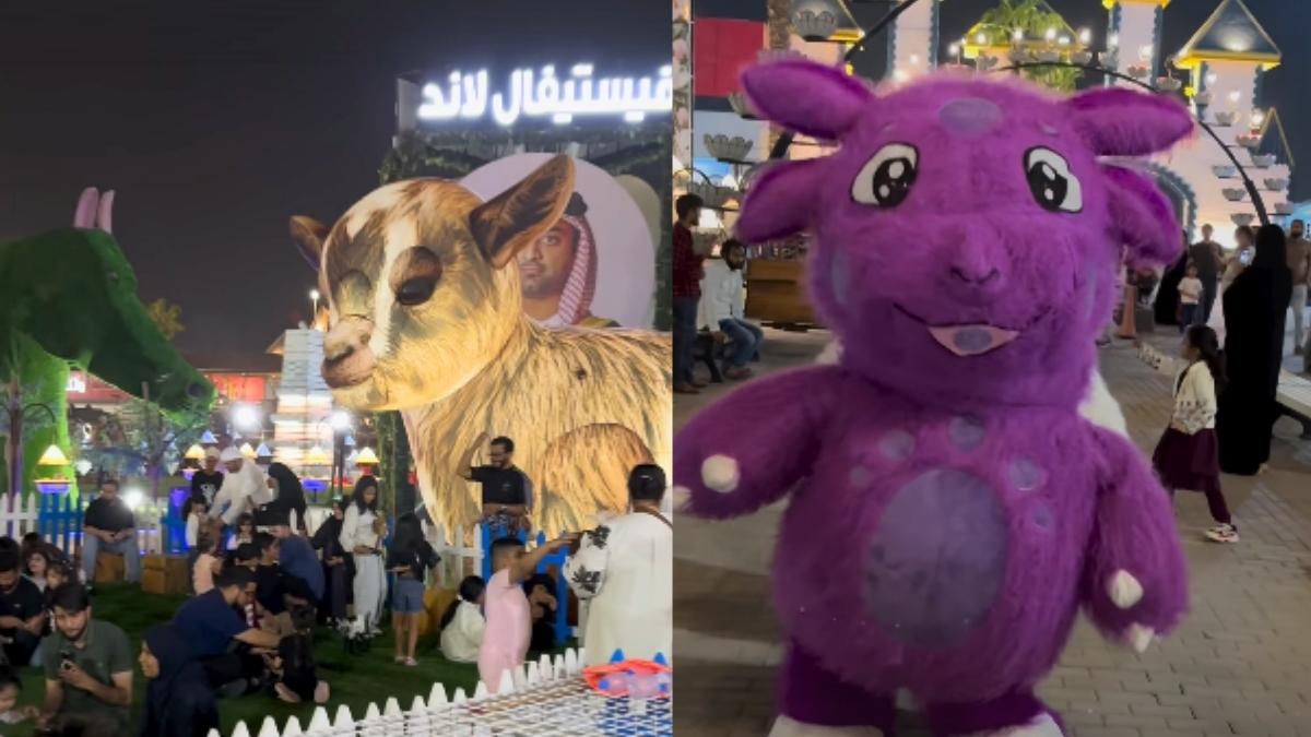 From Illuminated Cats To Pygmy Goats, Festival Land Ajman Adds A New Attraction!