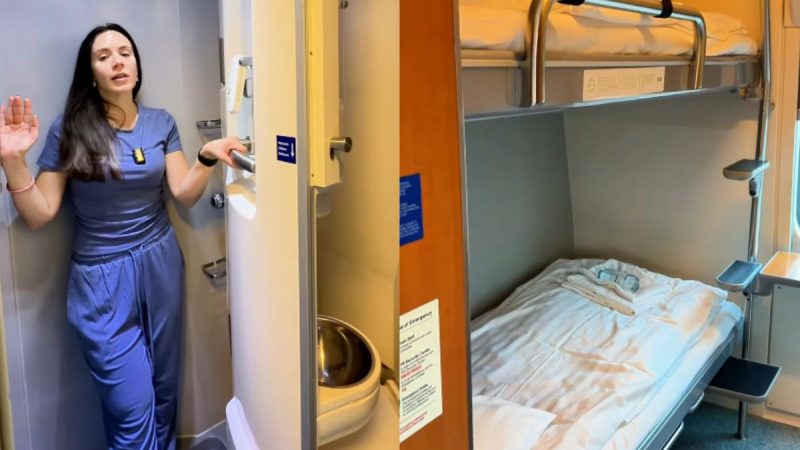 Finland’s Santa Claus Express Offers Private Cabins With Bathrooms And Showers