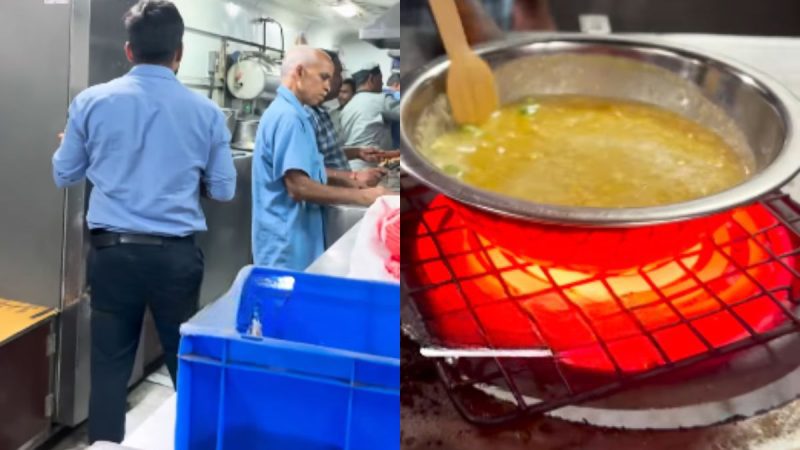 “So Cooperative & Welcoming,” Mom Praises Indian Railways Staff For Making Oats For Toddler
