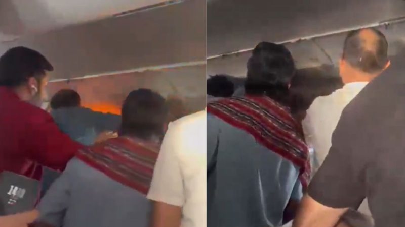 IndiGo Flight Makes Emergency Landing In Hyderabad After Power Bank Catches Fire Mid-Air
