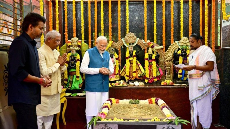 PM Modi Visits Tamil Nadu’s Jalakandeswarar Temple; Here’s Why This Temple Is A Must-Visit