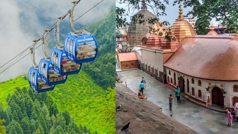 Assam’s Kamakhya Temple To Get ₹201.52 Cr Ropeway; Cutting Travel Time To 6 Min From Station