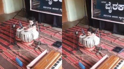 Viral: 2-Year-Old Girl Sets Record For Playing 12 Taals On Tabla Without A Mistake