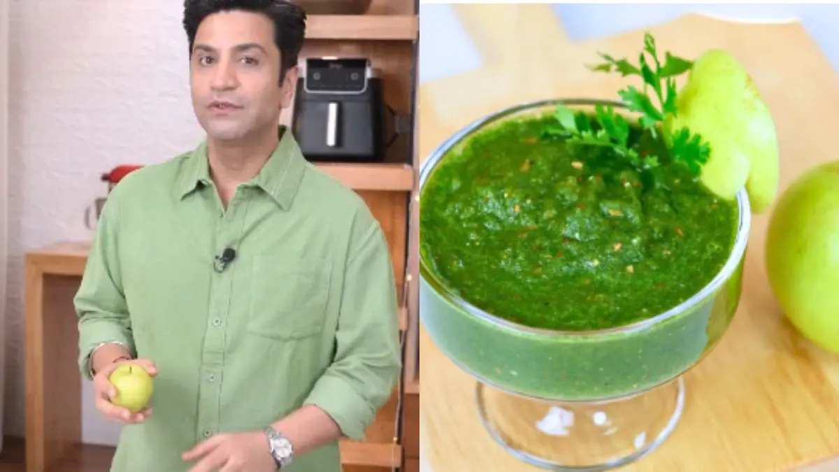 Chef Kunal Kapur’s Vrat-Special Green Apple & Coriander Chutney Recipe Is Perfect For Navratri