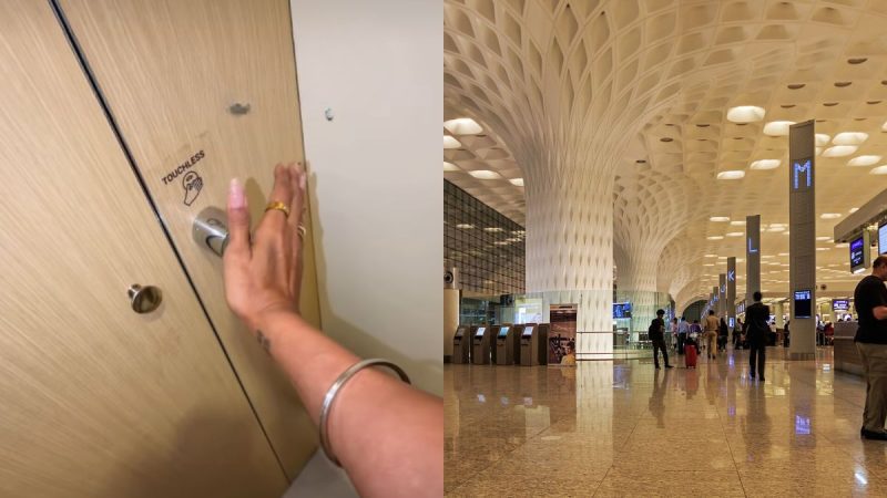 Did You Know Mumbai Airport T2 Has Touch-Free Washroom Doors And Taps?