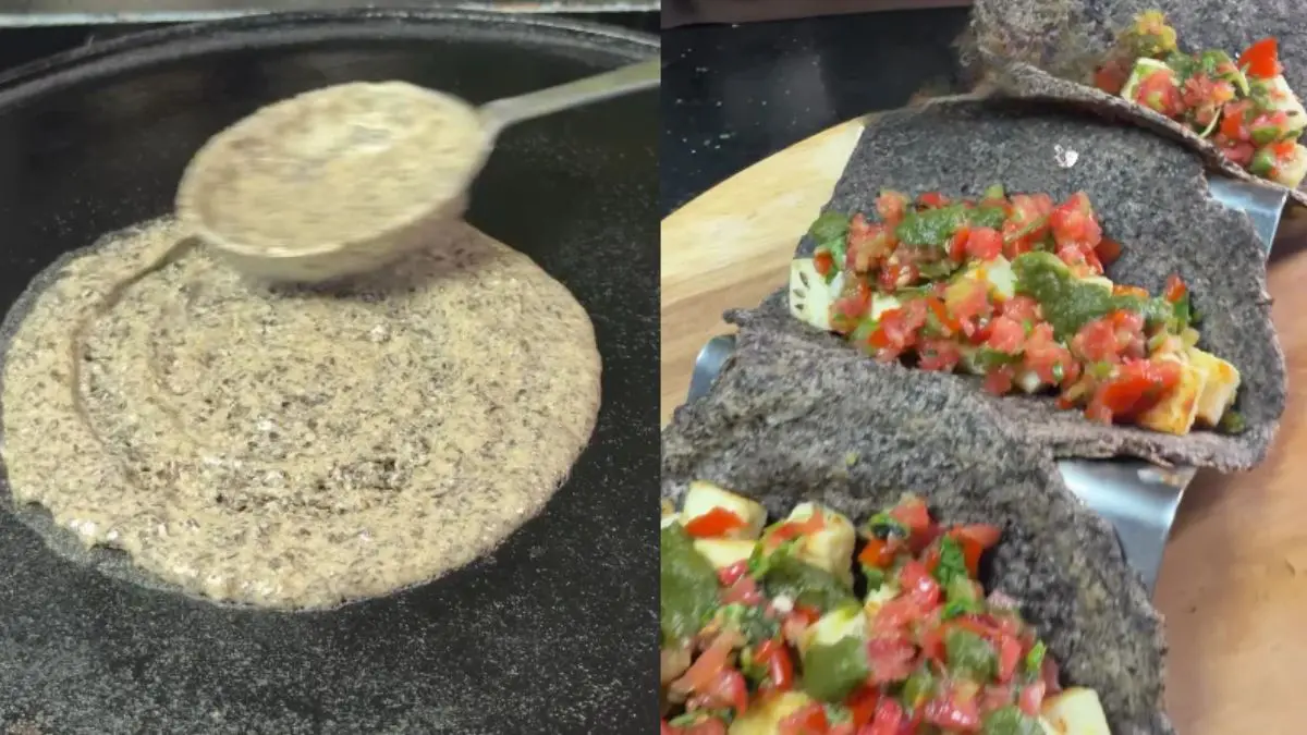 Food Creator Gives Navratri Vrat A Mexican Twist With Kuttu Cheela Tacos, Paneer And Salsa