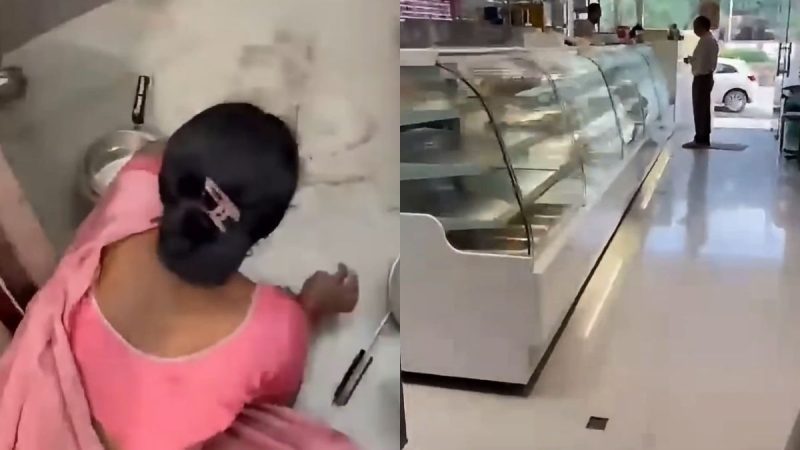 Video: Staff Wash Utensils In Toilet At Sweet Shop In Chhattisgarh; Get Notice From Food Safety Dept