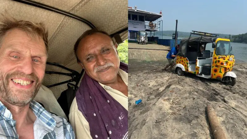 Why Is A Norway Mayor Travelling 4,300 Km Across India In An Auto-Rickshaw?