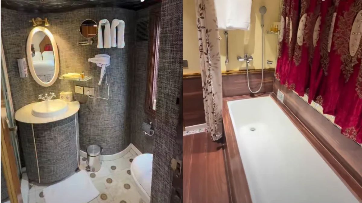 Viral Video Shows Indian Train Bathrooms That Look Straight Out Of A Five-Star Hotel
